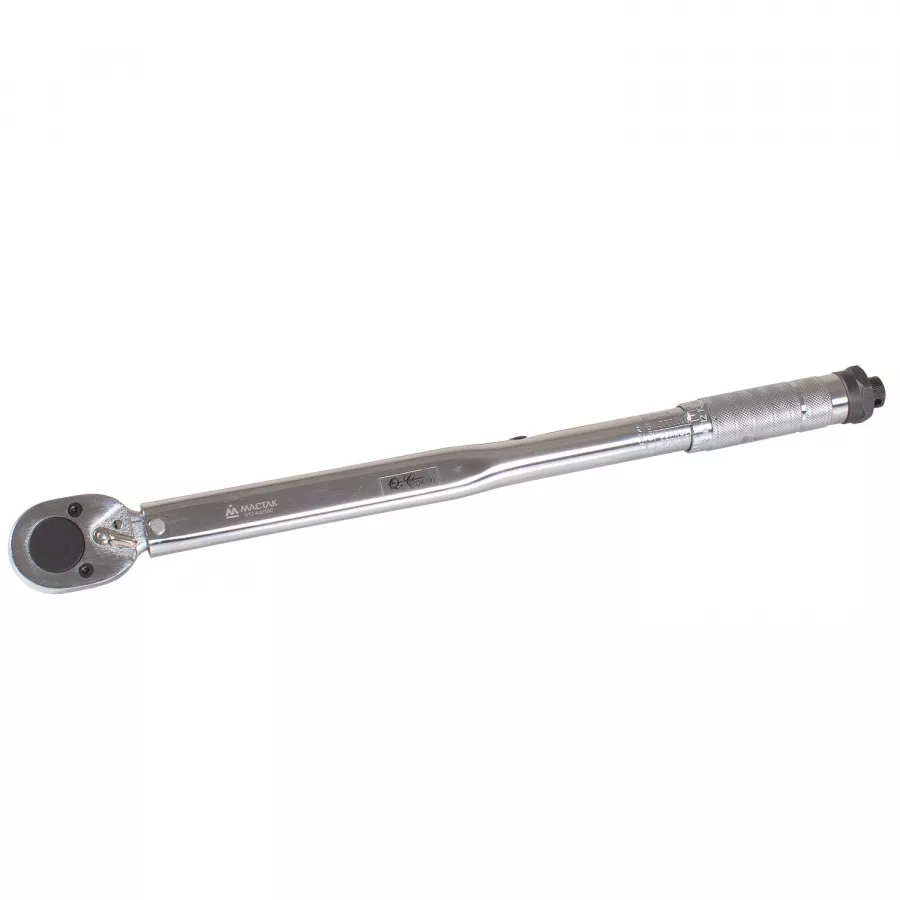 Ключ динамометрический 1/2", 28-210 Нм, в пластиковом кейсе МАСТАК 012-40210C