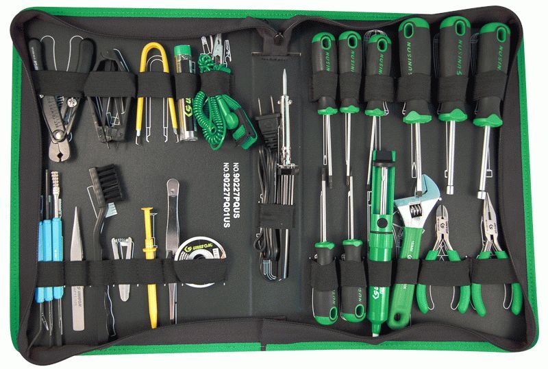 Набор инструментов электронщика, 27 предметов UNISON 90227PQ01US