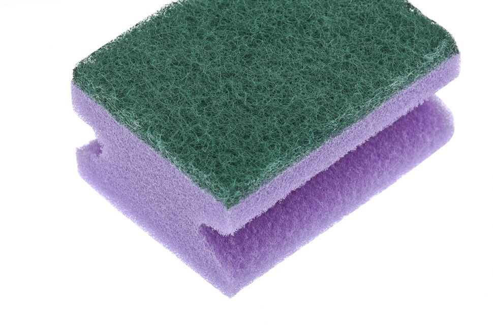 Губки для посуды профильные Comfort, 85 х 65 х 43 мм, 5 шт, Россия Elfe