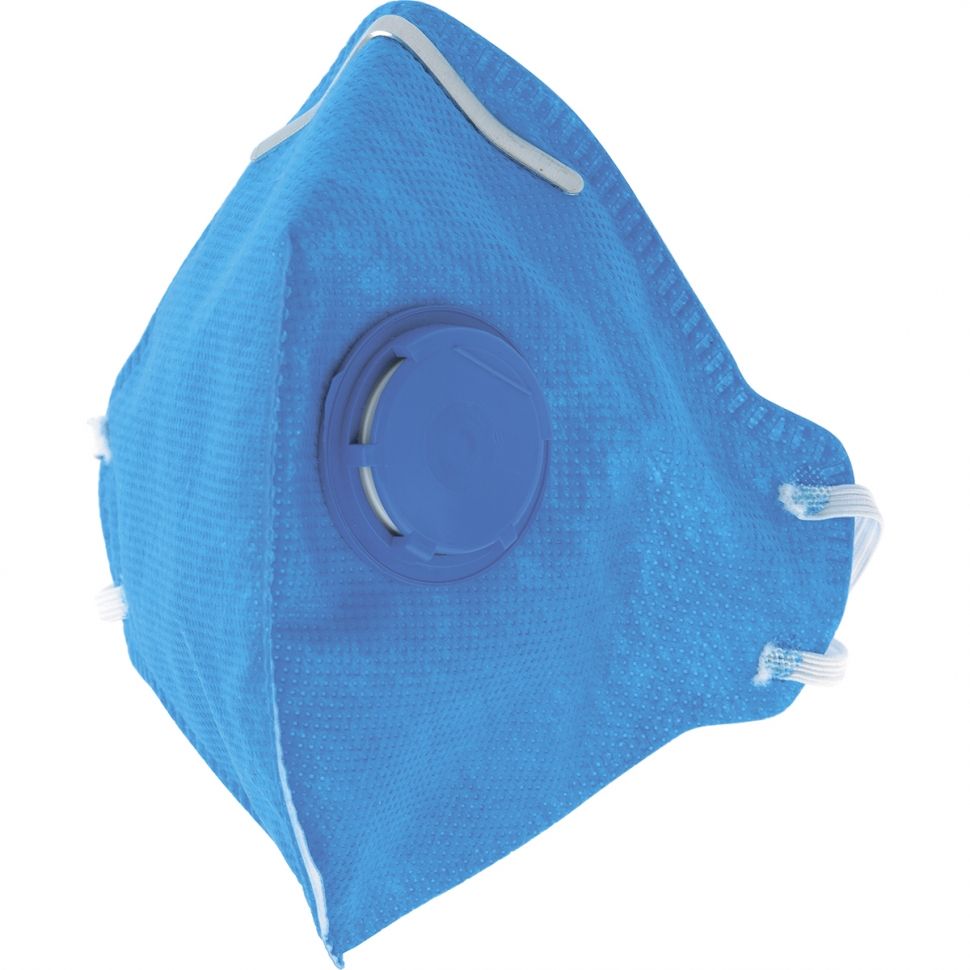 Полумаска фильтрующая (респиратор), складная, с клапаном выдоха, FFP1 Россия Сибртех