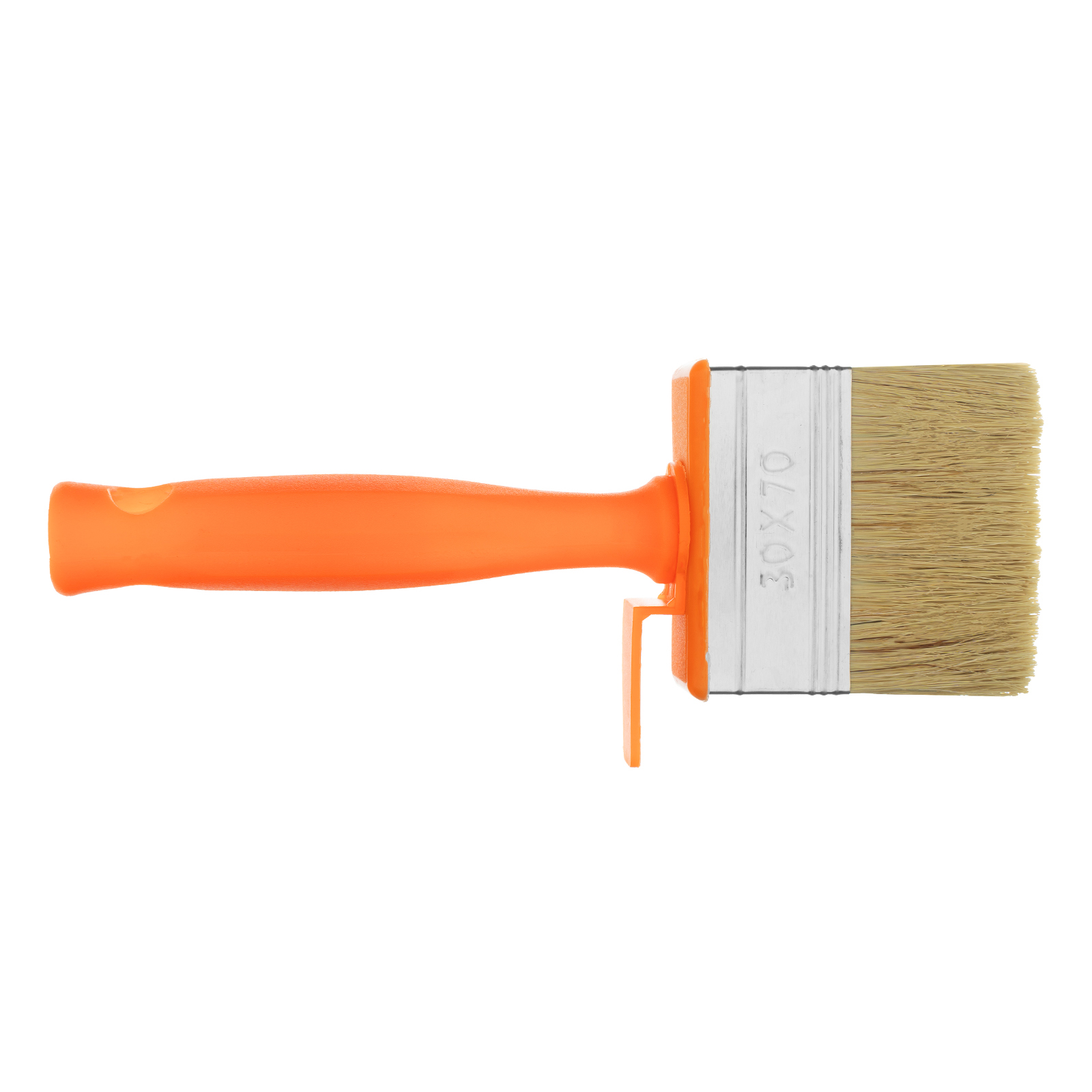 Кисть-ракля, 30х70 мм, натуральная щетина, пластмассовый корпус, пластмассовая ручка Sparta