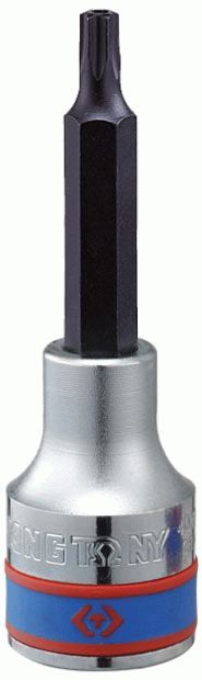 Насадка (бита) торцевая 1/2", Torx, T50, L = 80 мм, с отверстием KING TONY 403750