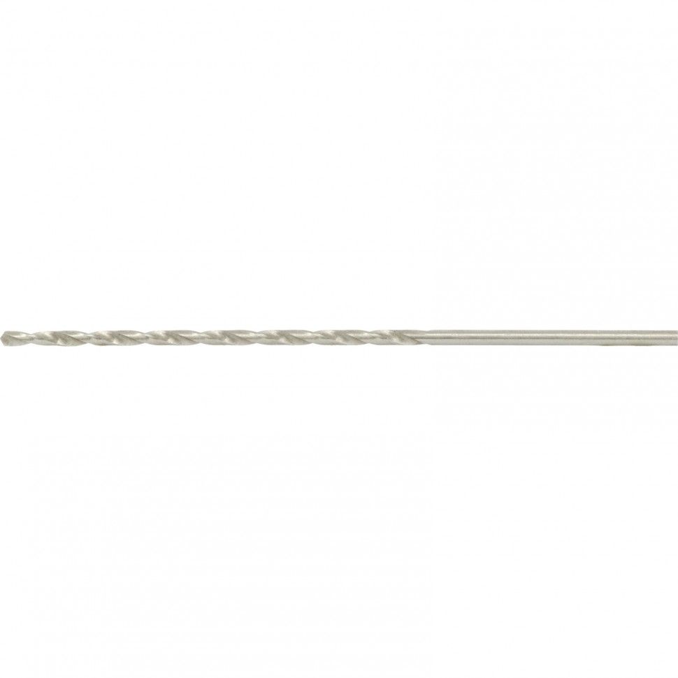 Сверло по металлу, 2 х 85 мм, полированное, удл, HSS, 10 шт, цилиндрический хвостовик Matrix