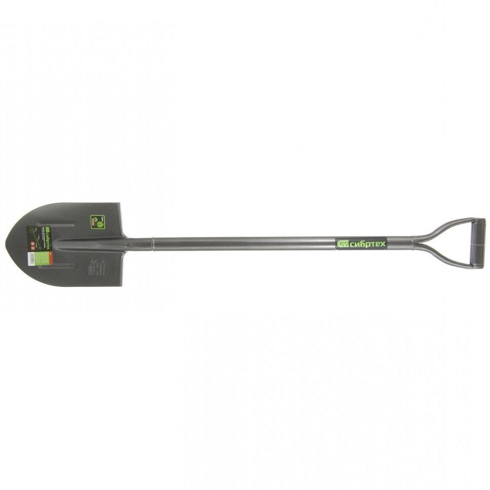 Лопата штыковая, 210х290х1150 мм, цельнометаллическая, Сибртех