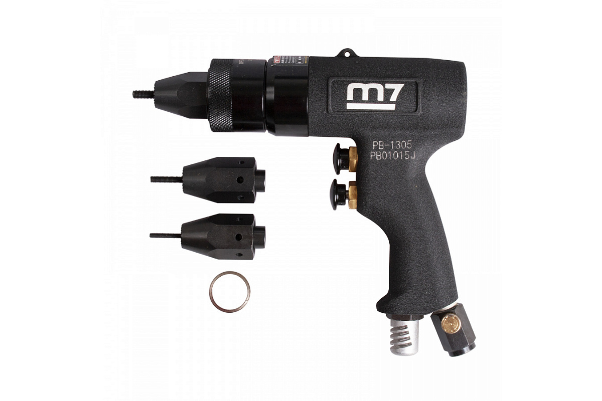 Пневматический заклепочник для резьбовых заклепок М3 - М5 MIGHTY SEVEN PB-1305
