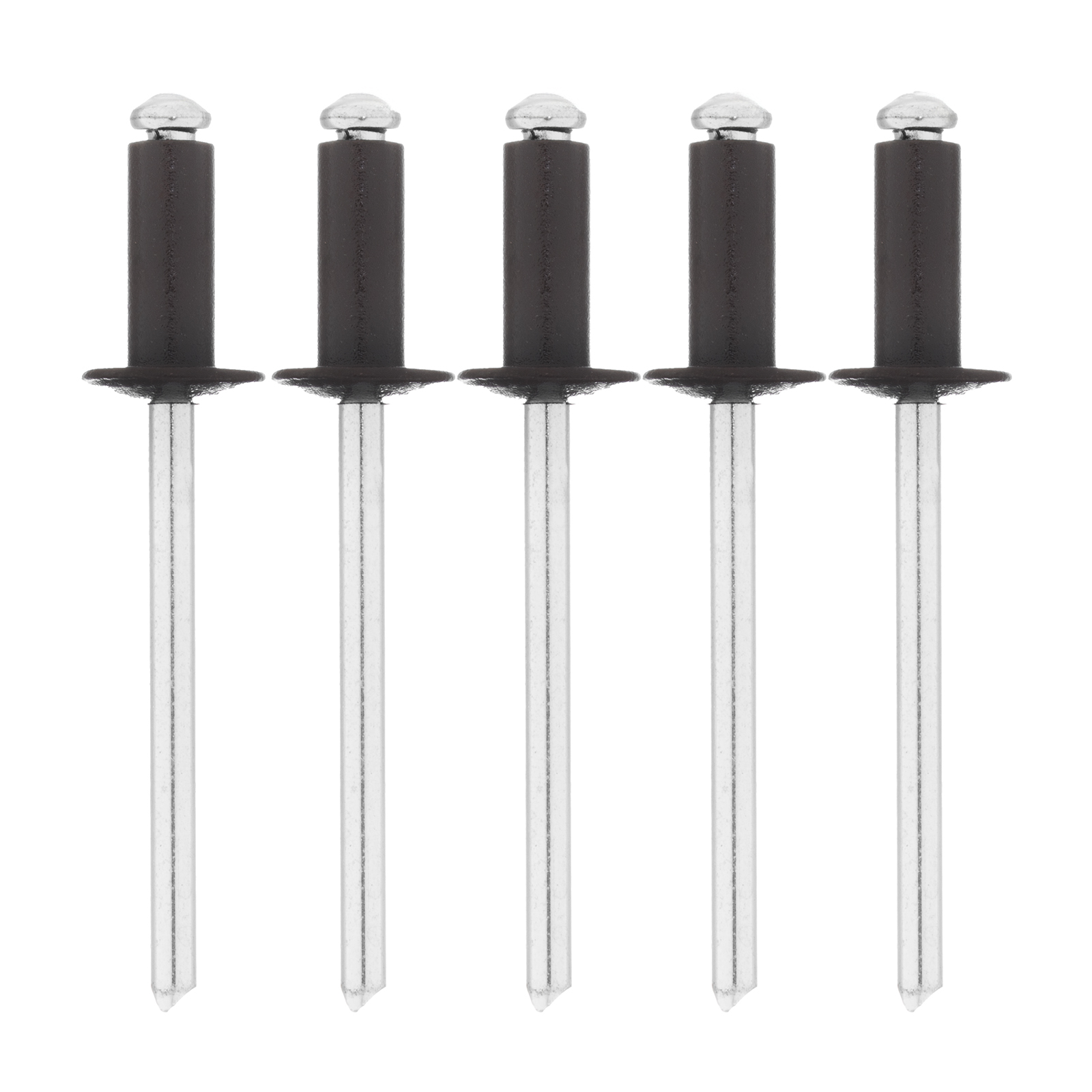 Заклепки 4.0 х 10 мм RAL 8017, темно-коричневый, 50 шт Matrix