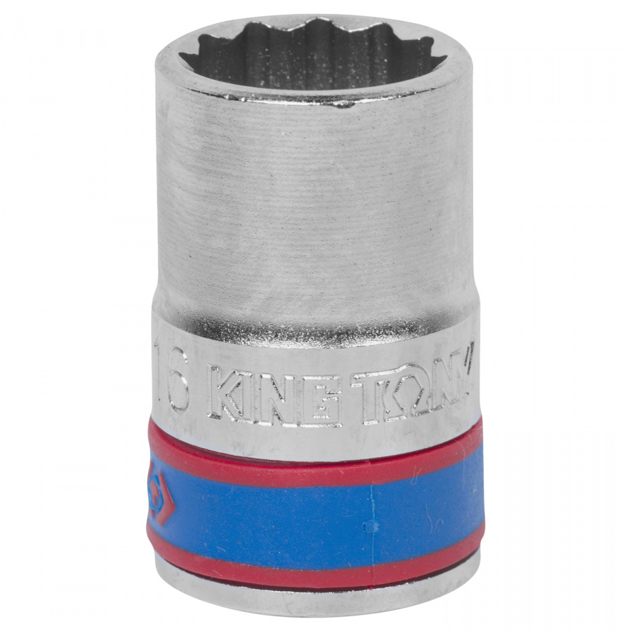 Головка торцевая стандартная двенадцатигранная 1/2", 15 мм KING TONY 433015M