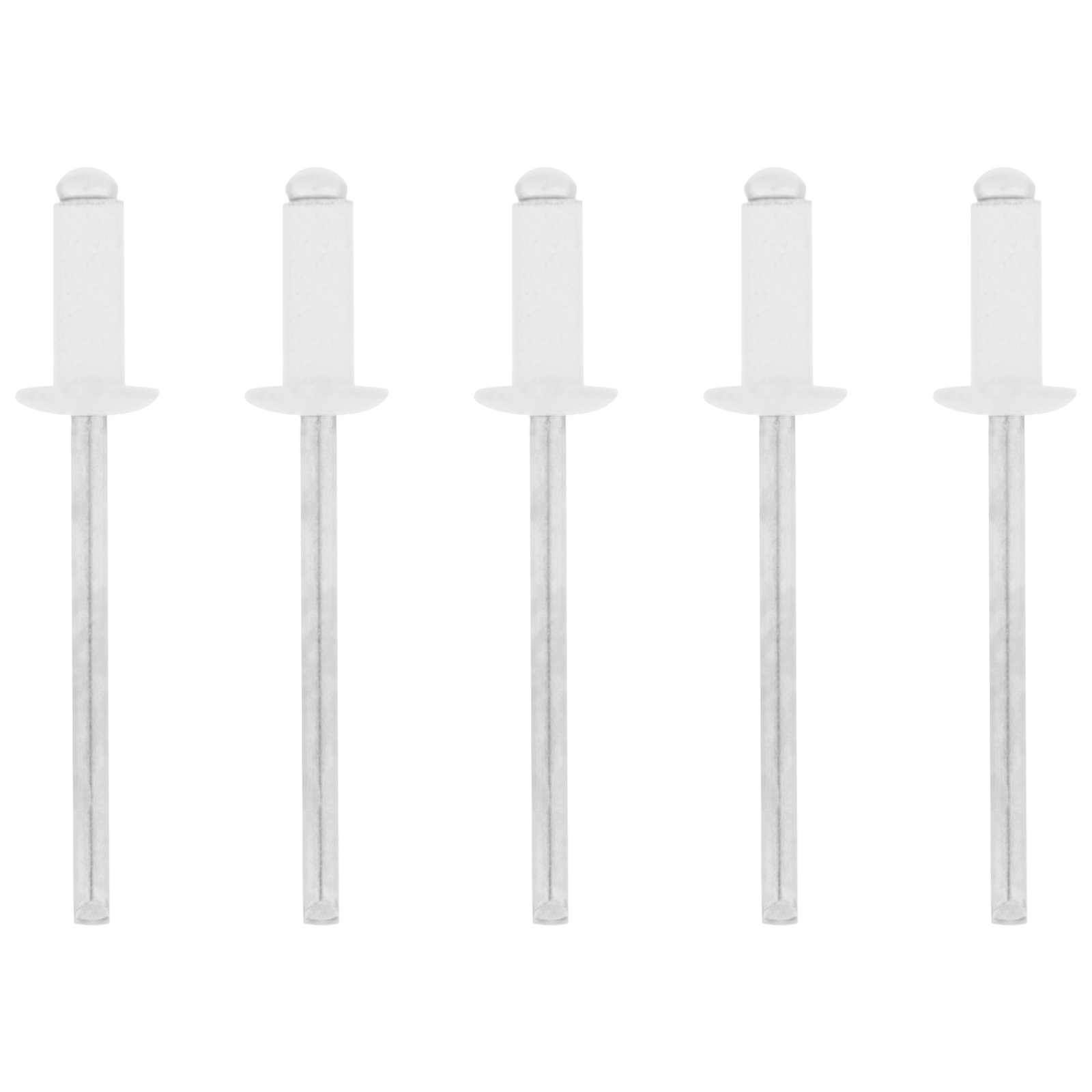 Заклепки 4.0 х 10 мм RAL 9003, сигнально-белые, 50 шт Matrix