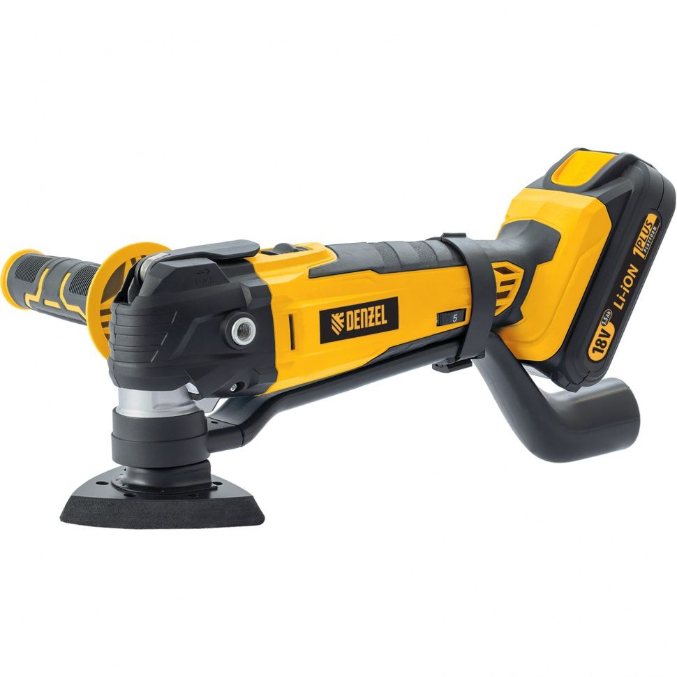 Многофункциональный инструмент аккумуляторный MTL-IB-18-02, Li-Ion, 18 В, 1.5 А*ч Denzel