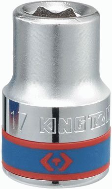 Головка торцевая стандартная шестигранная 3/4", 17 мм KING TONY 633517M