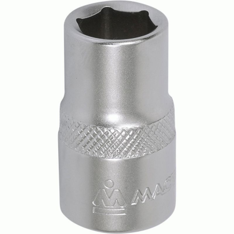 Головка торцевая стандартная шестигранная 1/2", 09 мм МАСТАК 000-40009