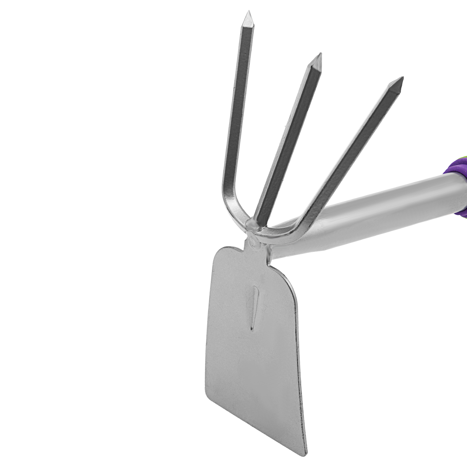 Мотыжка комбинированная 3-зубая, 85 х 190 х 275 мм, стальная, обрез. рукоятка Palisad