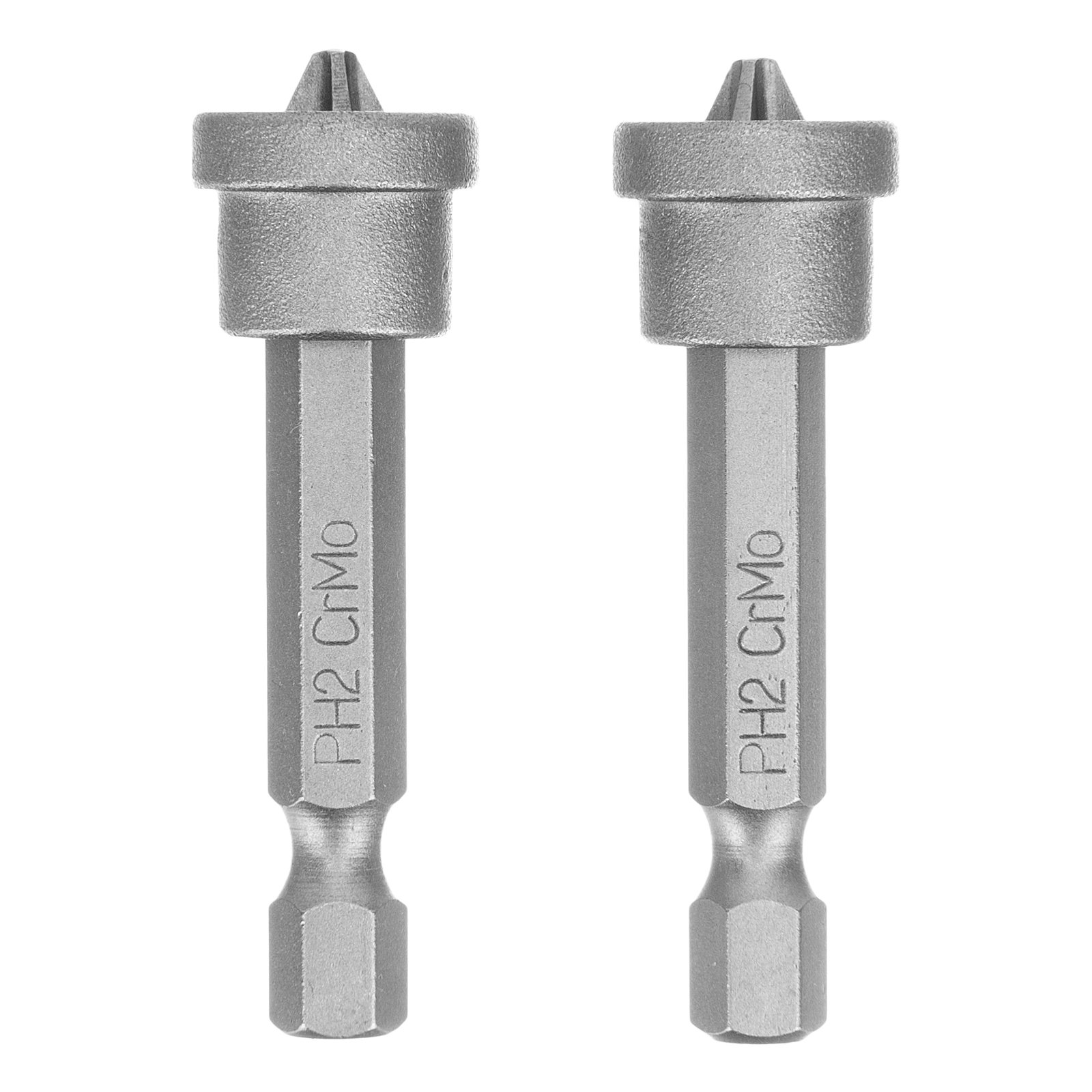 Бита PH2x50 мм с ограничителем для ГКЛ, 2 шт, CrMo Сибртех