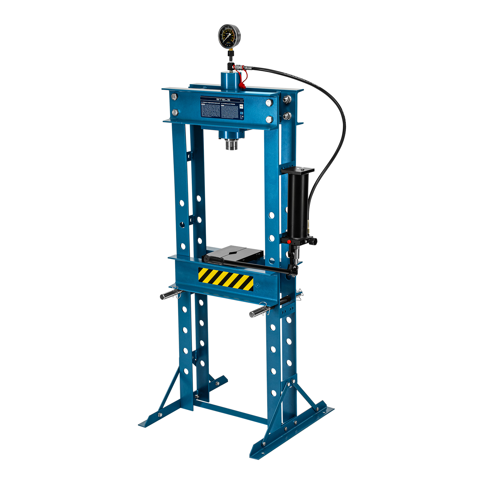 Пресс гидравлический с манометром, 30 т Stels