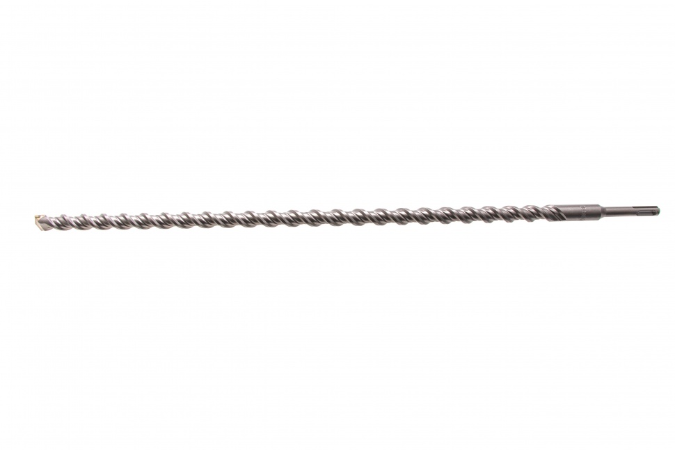 Бур по бетону, двойная спираль, три пылеотводящие кромки, 18 x 600 мм DENZEL
