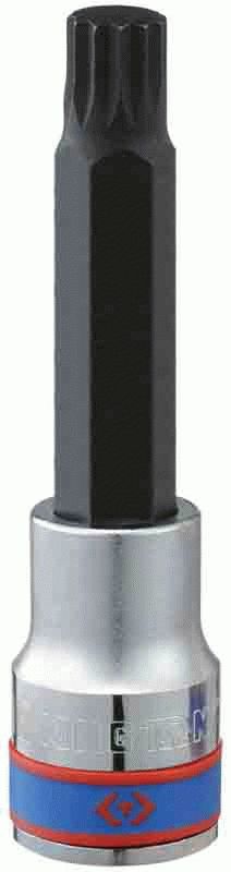 Насадка (бита) торцевая 1/2", Spline, M6, L = 80 мм KING TONY 403606