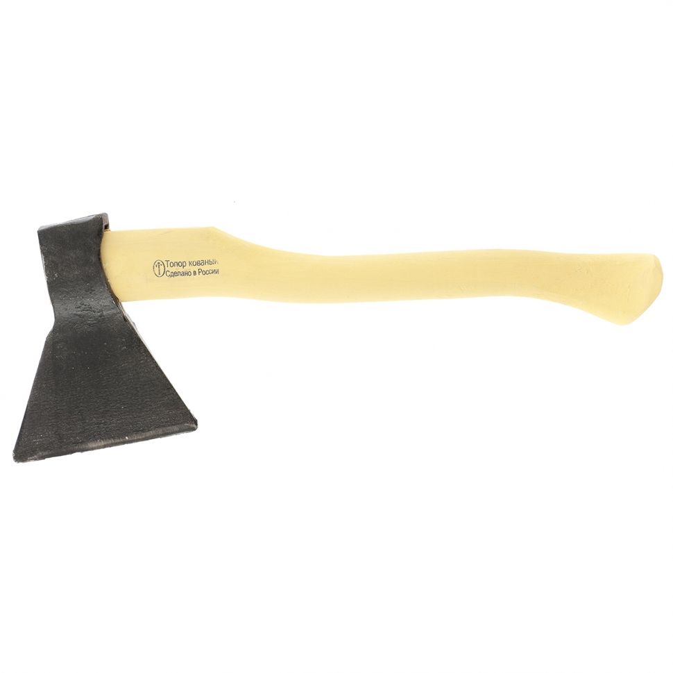 Топор кованный, в сборе, 1400/1650 г, деревянное топорище, 500 мм, Б3