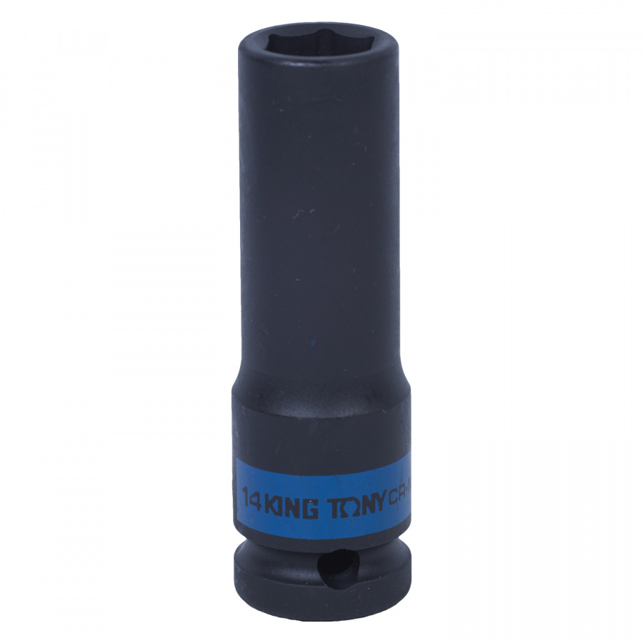 Головка торцевая ударная глубокая шестигранная 1/2", 14 мм KING TONY 443514M