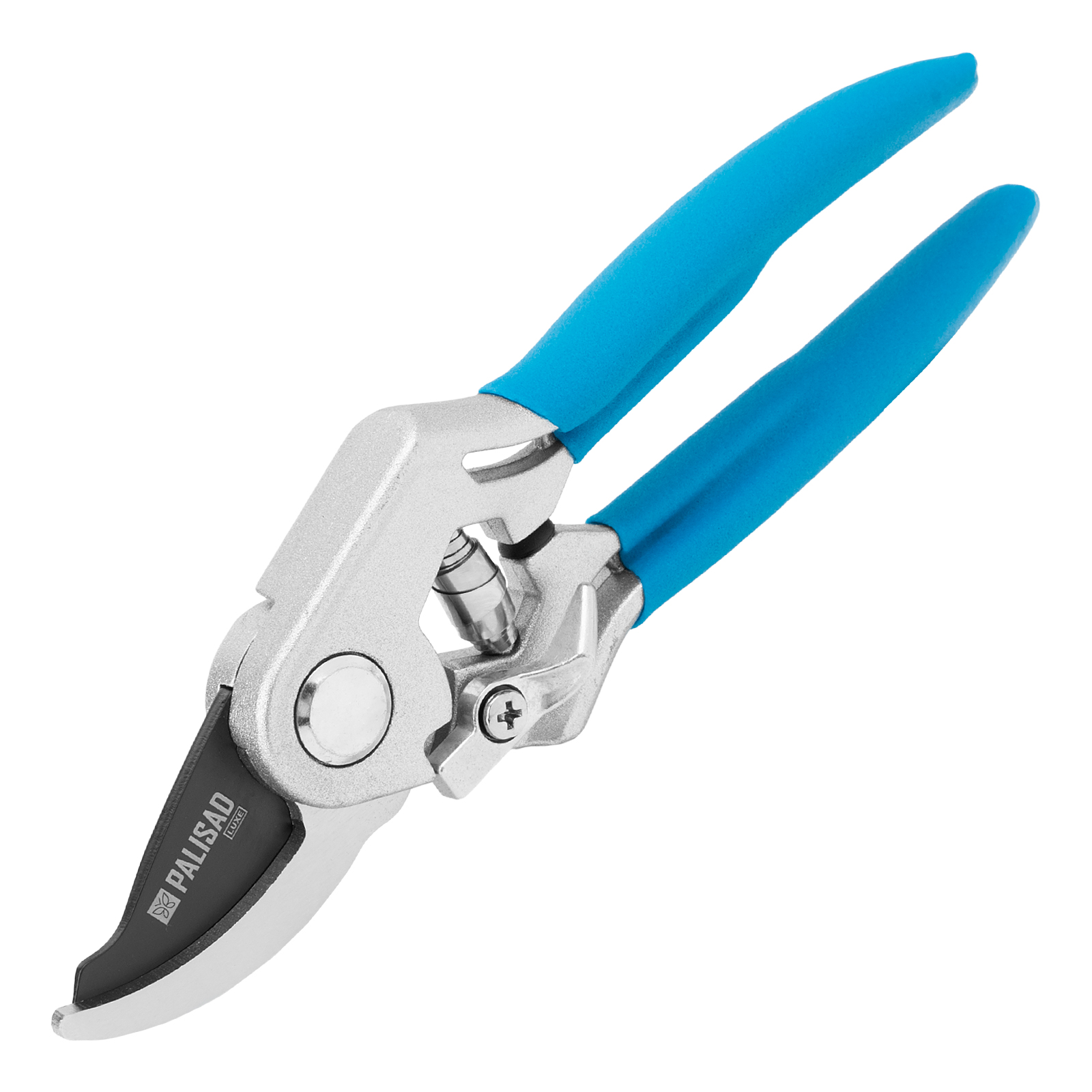 Секатор прямого реза, 205 мм, алюминиевые рукоятки в ПВХ-оболочке, LUXE Palisad