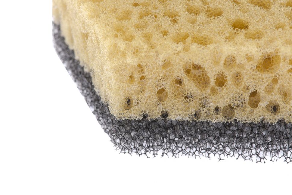 Губки для посуды TEFLON, 90 х 80 х 30 мм, 3 шт, Россия Elfe