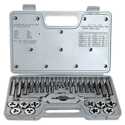 Набор метчиков и плашек М3-М12, 31 предмет Matrix