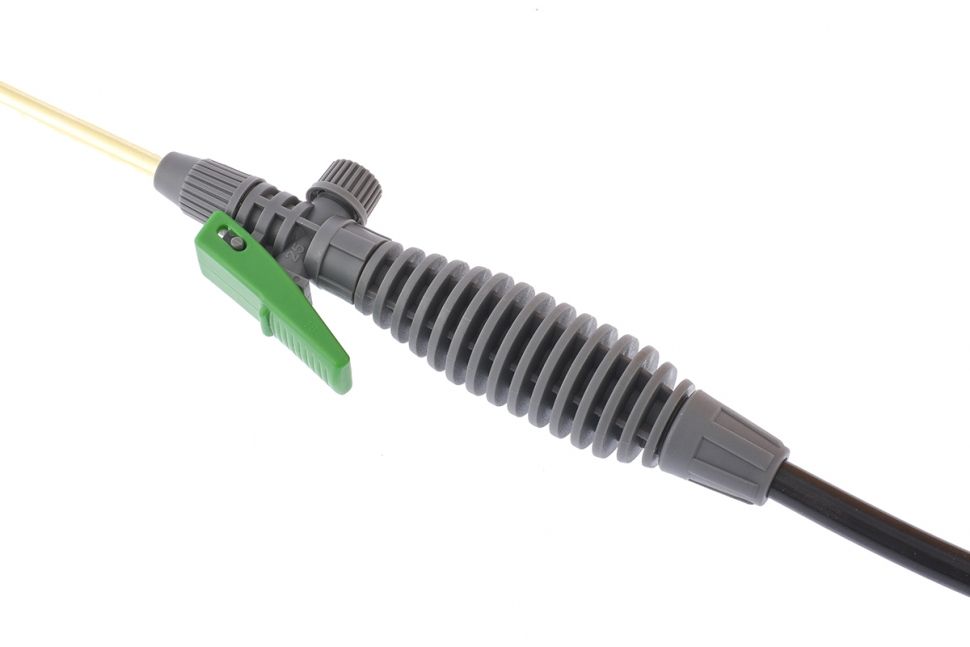 Опрыскиватель на колесах, 16 л, с насосом, шлангом и разбрызгивателем Palisad Luxe