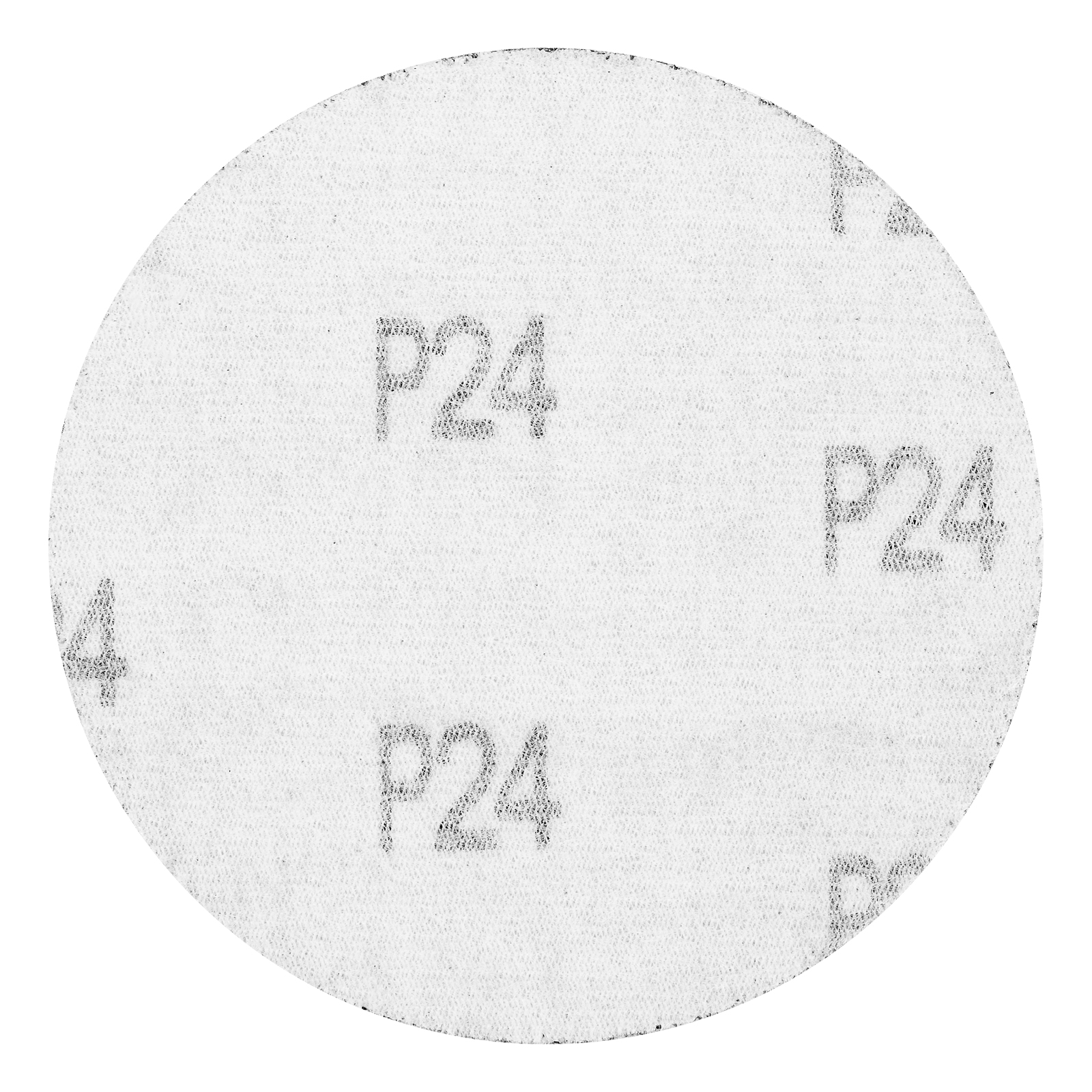 Круг абразивный на ворсовой подложке под "липучку", P 24, 115 мм, 10 шт Matrix