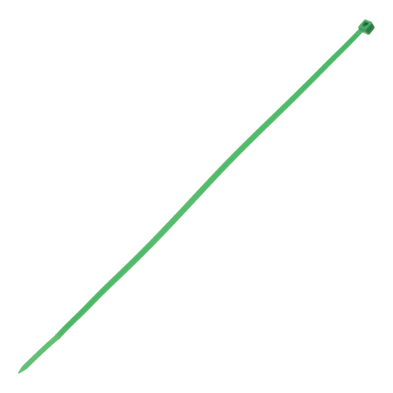 Хомуты, 250 x 3.6 мм, пластиковые, зеленые, 100 шт Сибртех
