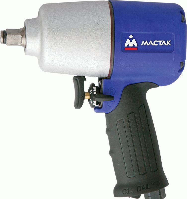 Гайковерт пневматический ударный 1/2'', 690 Нм МАСТАК 604-00690
