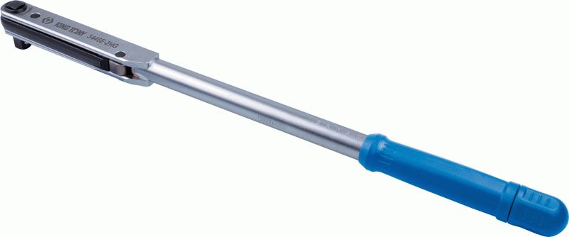 Динамометрический ключ серии "INDUSTRIAL", 1/2", 50-225 Нм, для левой и правой резьбы, кейс KING TONY 3446E-2HG