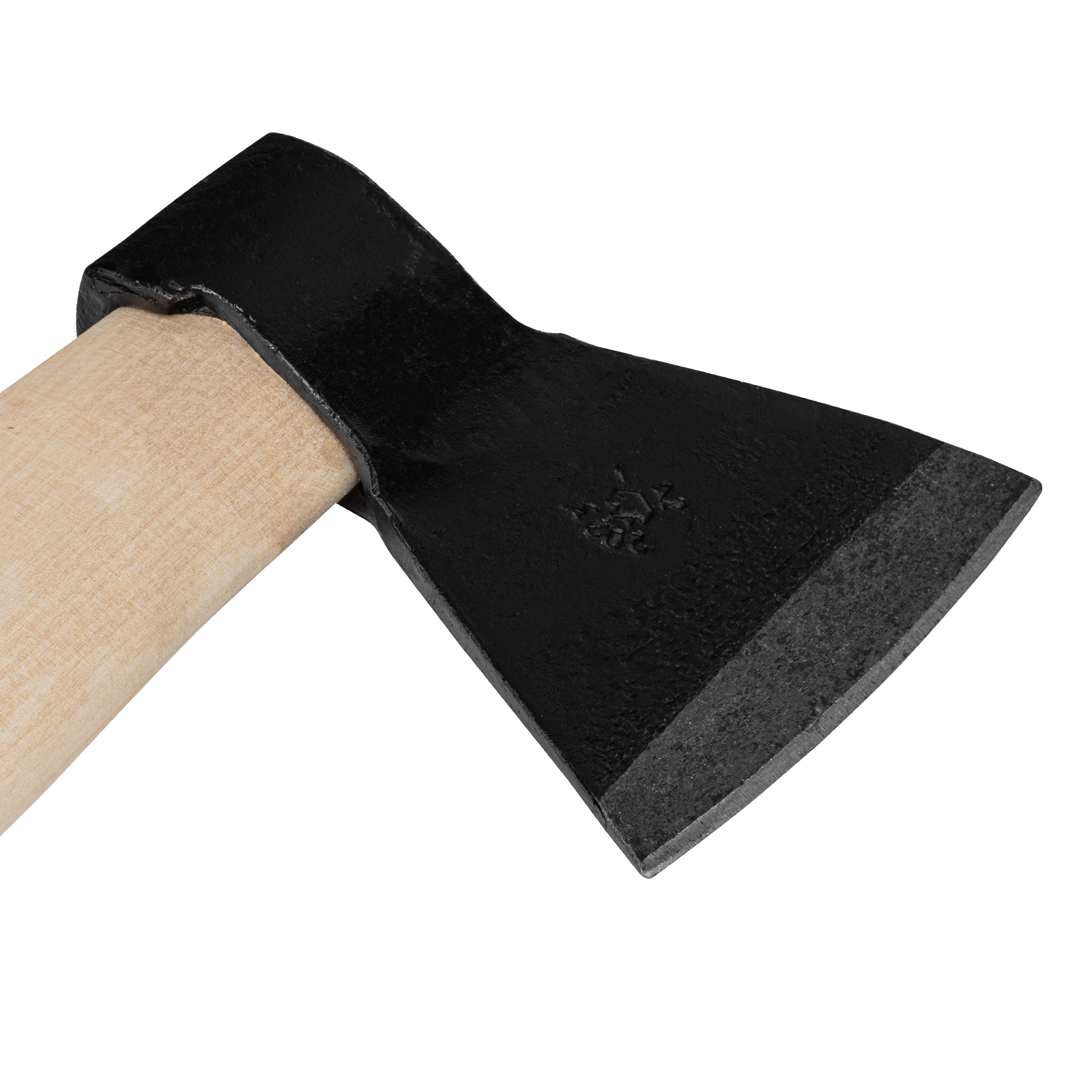 Топор кованный, в сборе, 1340/1700 г, деревянное топорище, 500 мм, А2