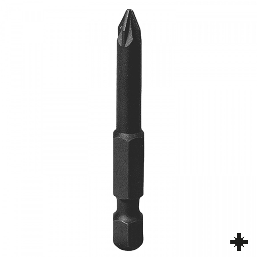 Вставка (бита) торцевая 1/4", Pozidriv, PZ1, L = 50 мм, для шуруповерта KING TONY 715001Z