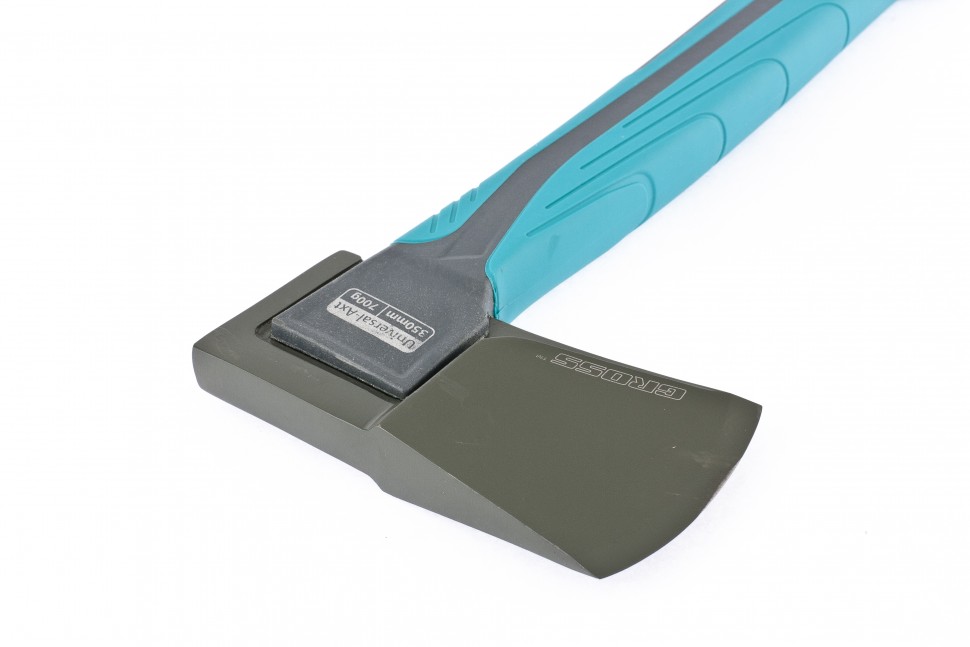 Топор универсальный 700 гр, кованый, тефлоновое покрытие, двухкомпонентное пластиковое топорище, 350 мм Gross