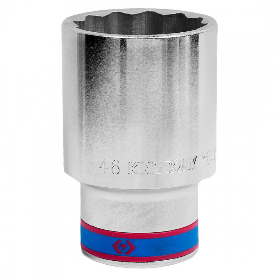 Головка торцевая глубокая двенадцатигранная 3/4", 46 мм KING TONY 623046M