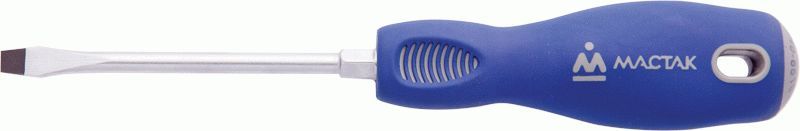 Отвертка шлицевая Slotted 8,0 мм, 200 мм, держатель МАСТАК 040-80201H