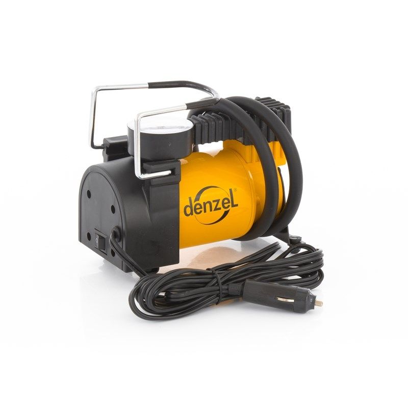 Компрессор автомобильный DС-20,12 В, 7 атм, 35 л/мин Denzel