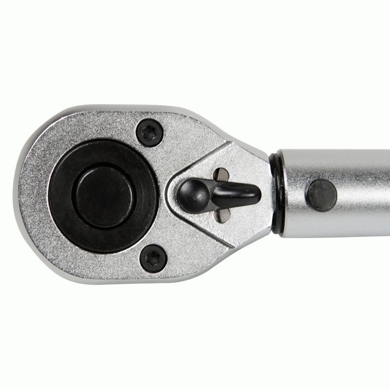 Динамометрический ключ серии "LIGHT", 1/2", 70-340 Нм, для левой и правой резьбы, футляр KING TONY 34464-2FG