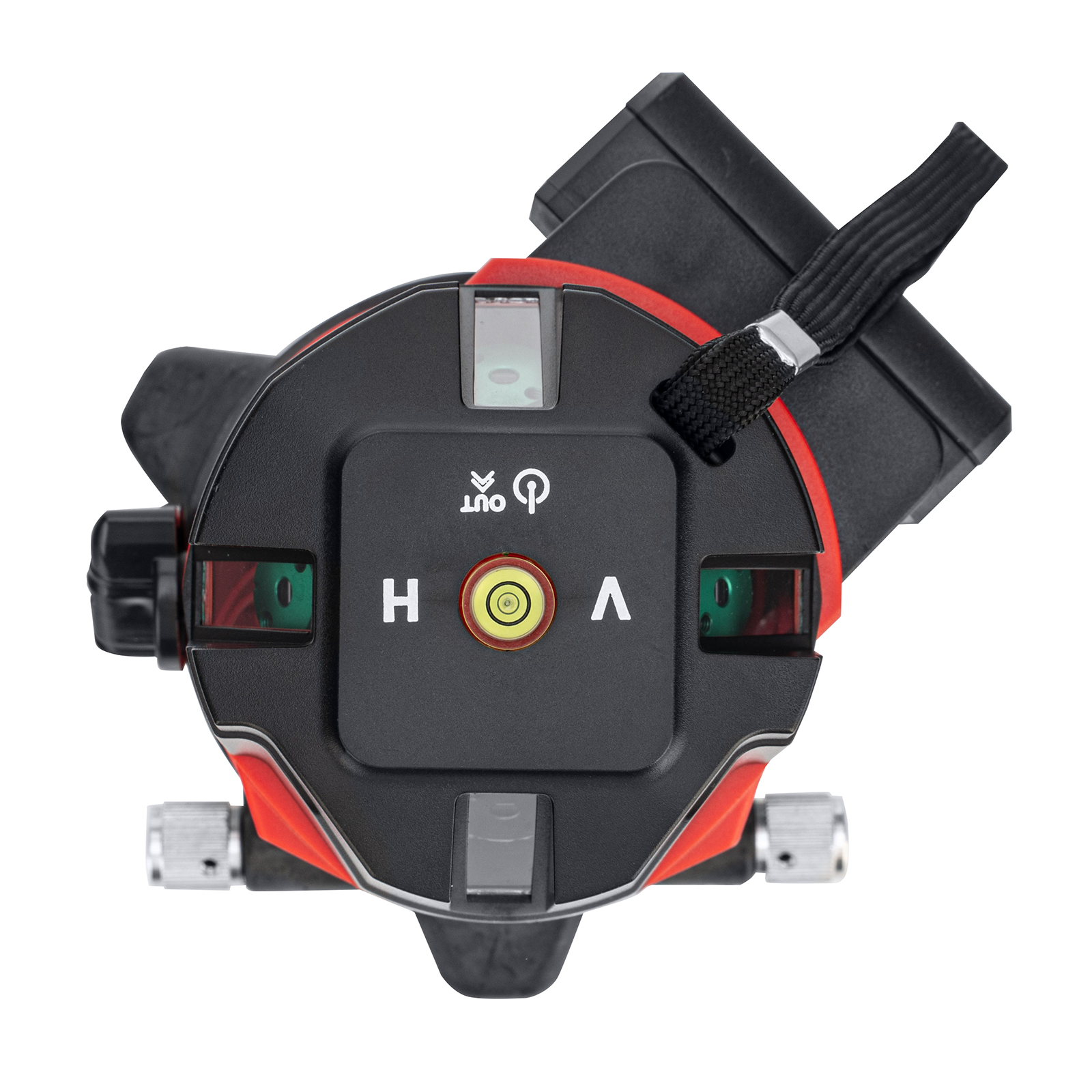 Лазерный уровень CRL-30G, 30 м, зеленый луч, акк. Li 2400 mah, резьба 5/8" MTX