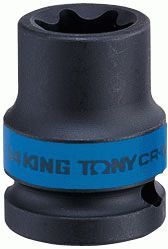 Головка торцевая ударная TORX Е-стандарт 1/2", E20, L = 38 мм KING TONY 457520M