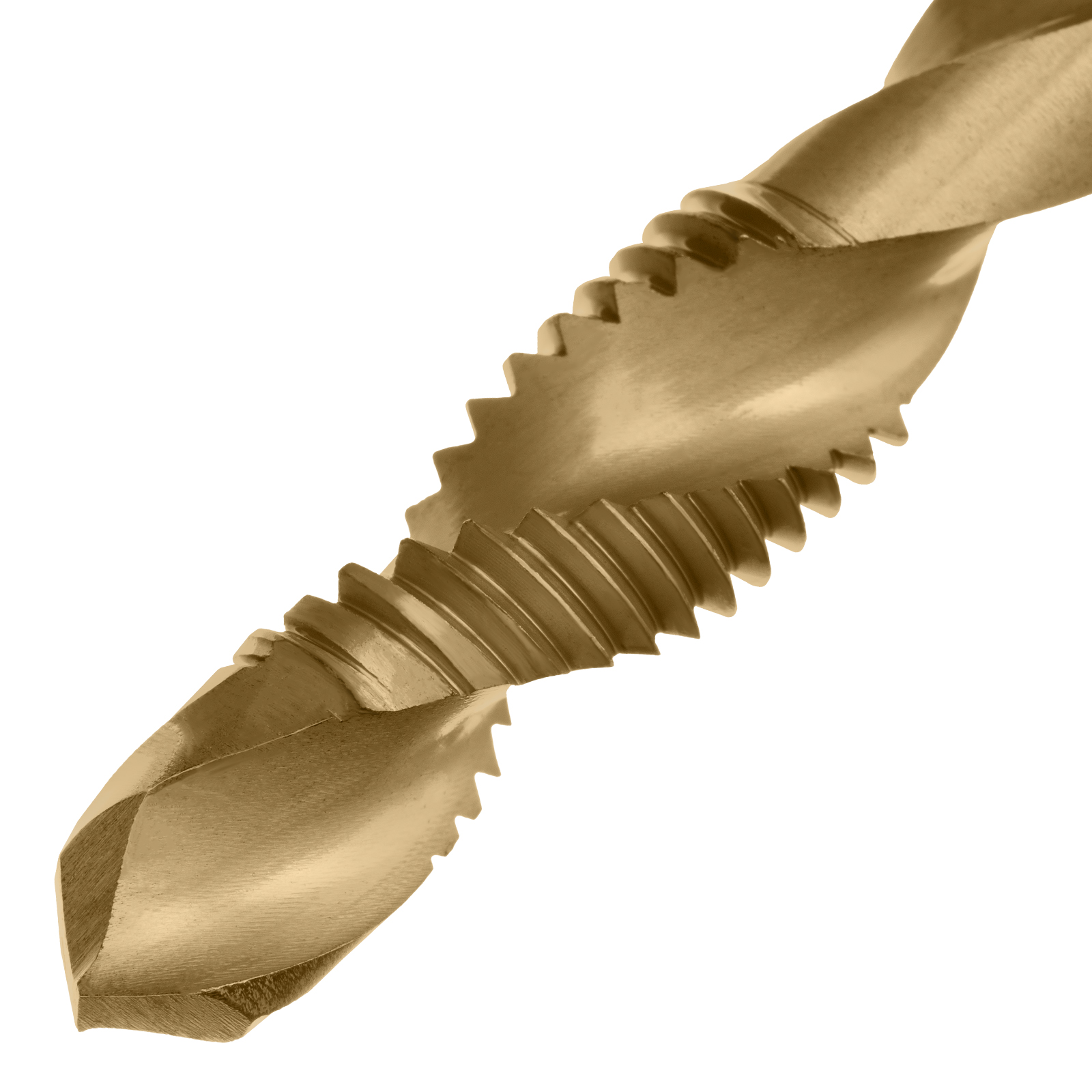 Сверло-метчик М10 х 1,5 мм, Р6М5// Denzel