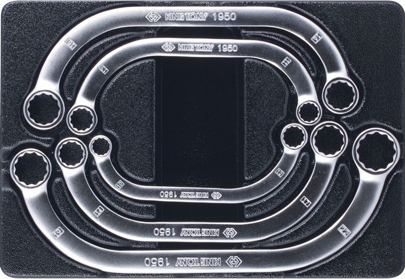 Набор накидных стартерных ключей, ложемент, 5 предметов KING TONY 9-1905MR