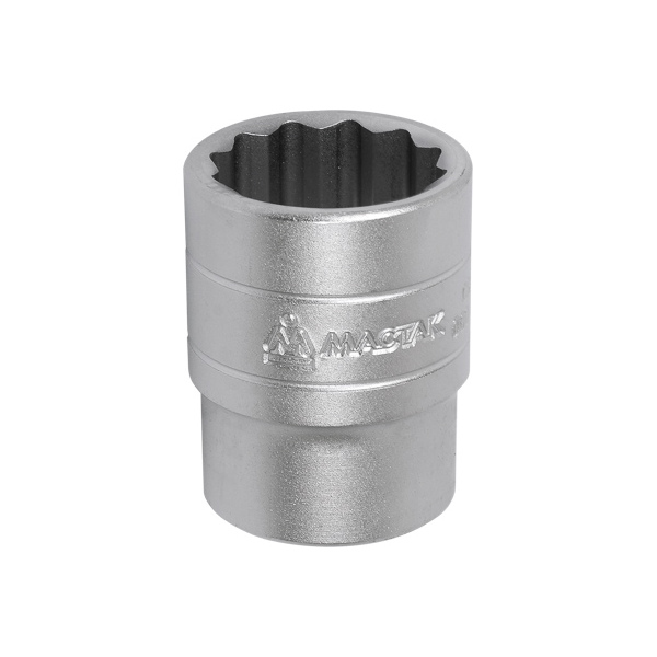 Головка торцевая стандартная двенадцатигранная 1/2", 22 мм МАСТАК 000-42022