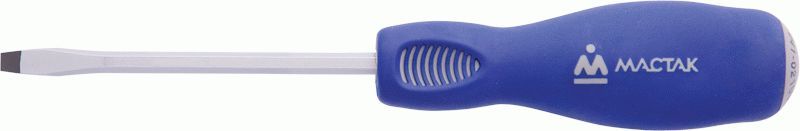 Отвертка шлицевая Slotted 5,5 мм, 75 мм, силовая, держатель МАСТАК 040-55752H