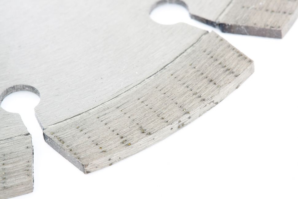 Диск алмазный, 115 х 22.2 мм, сегментный, упорядоченный алмаз, сухая резка Gross