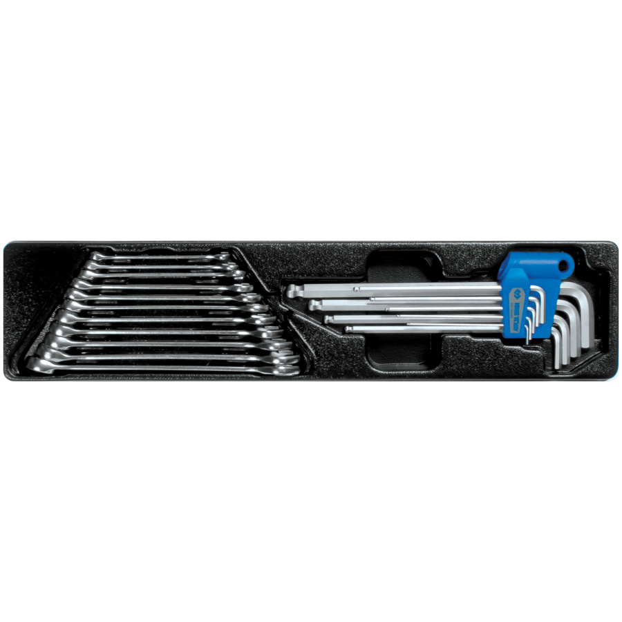 Набор комбинированных ключей и шестигранников, ложемент, 20 предметов KING TONY 9-90120MR