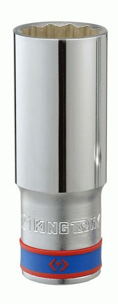 Головка торцевая глубокая двенадцатигранная 3/4", 33 мм KING TONY 623033M