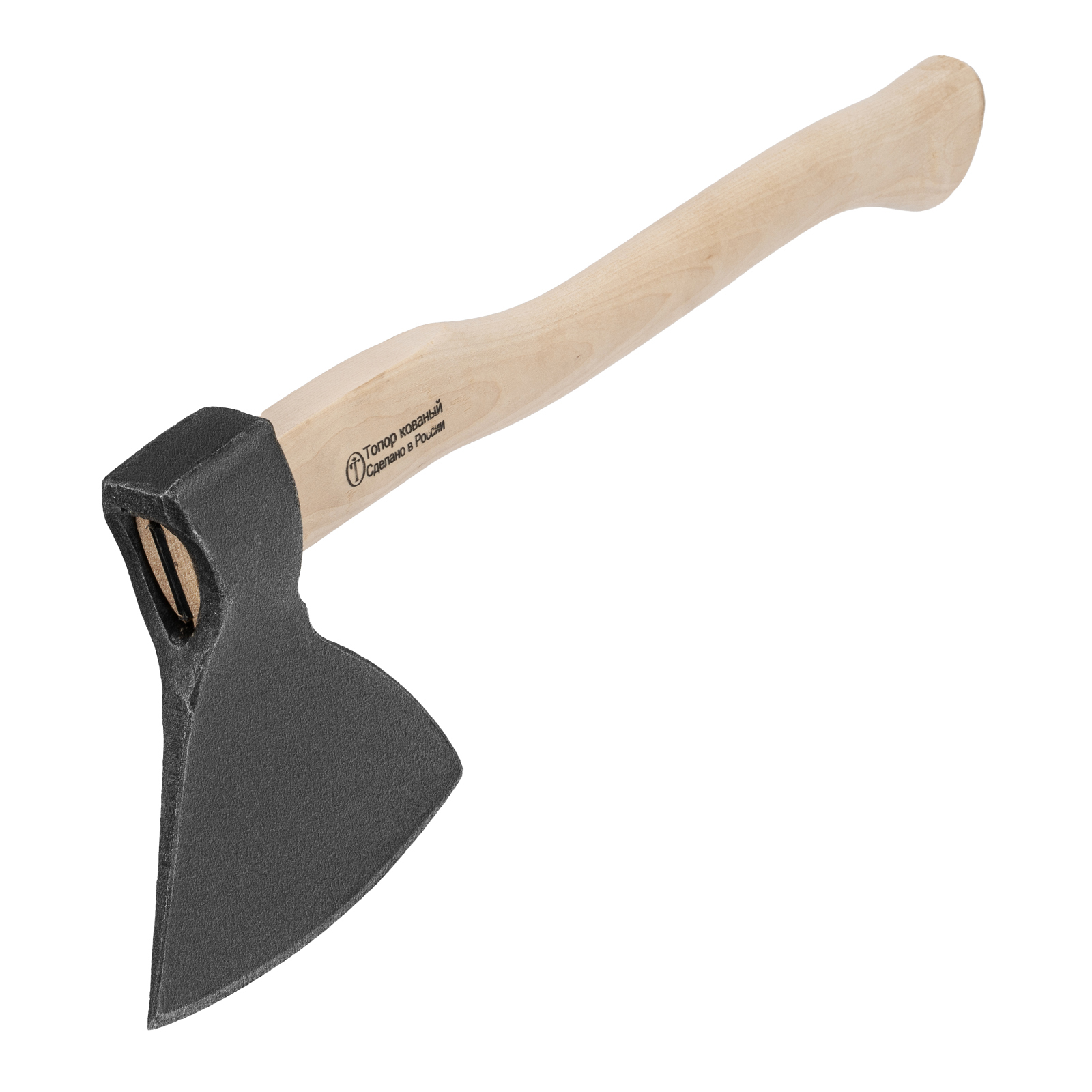 Топор кованый, в сборе,  1900/2200 г, деревянное топорище, 500 мм, М2, "Мясоруб"