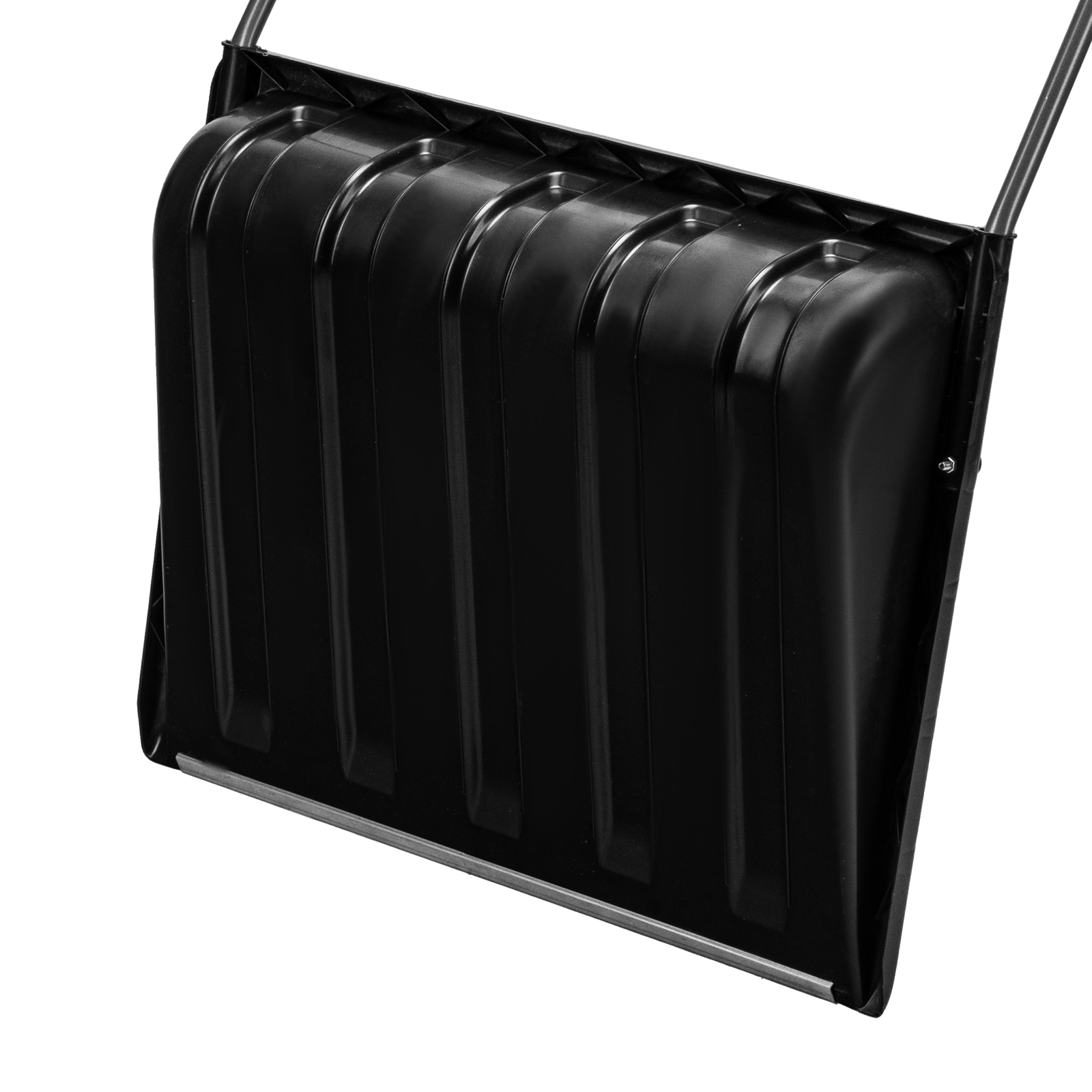 Движок для уборки снега пластиковый, 695 х 540 х 1460 мм, стальная рукоятка, Сибртех