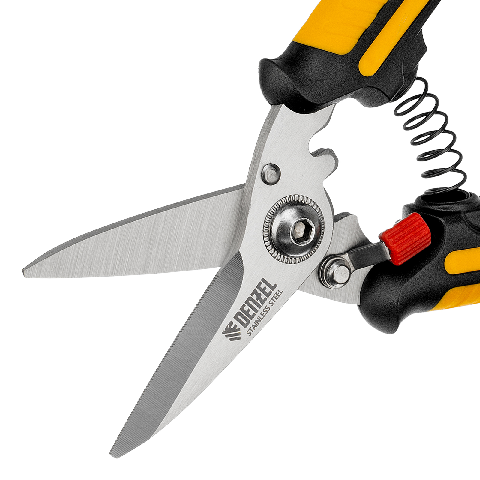 Ножницы универсальные, 185 мм, нержавеющая сталь Denzel