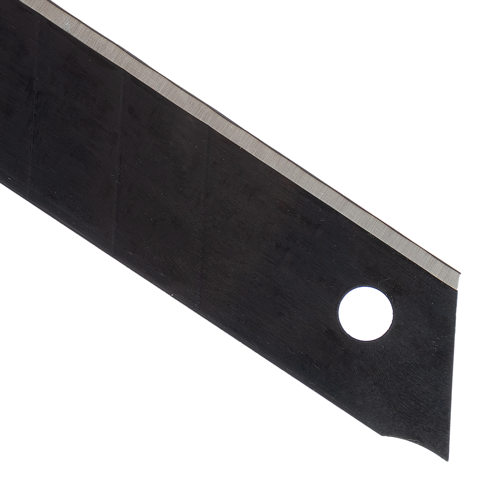 Лезвия, 18 мм, сталь SK4 - 0,5 мм, супер острые, 5 штук Denzel